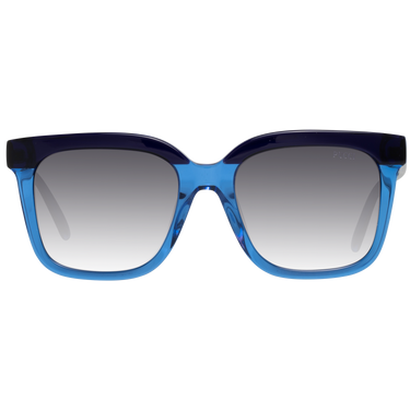 Chic Blue Square Gradient Sunglasses